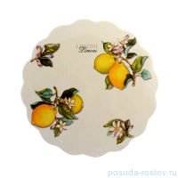 Блюдо для торта 34 см &quot;Artigianato ceramico /Лимоны&quot; / 156765
