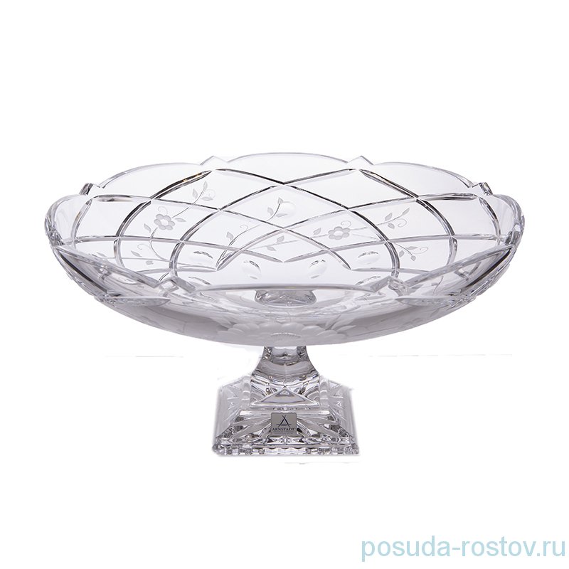 Ваза для фруктов 36 см н/н "Роза /Без декора" / 222064