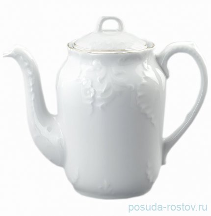 Кофейник 600 мл &quot;Рококо /Две линии золото&quot; / 034755