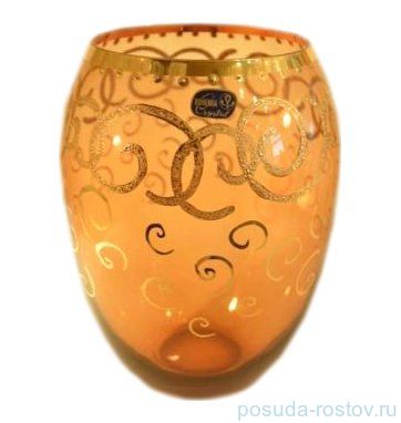 Ваза для цветов 22,5 см &quot;Золотые кружева&quot; / 029666