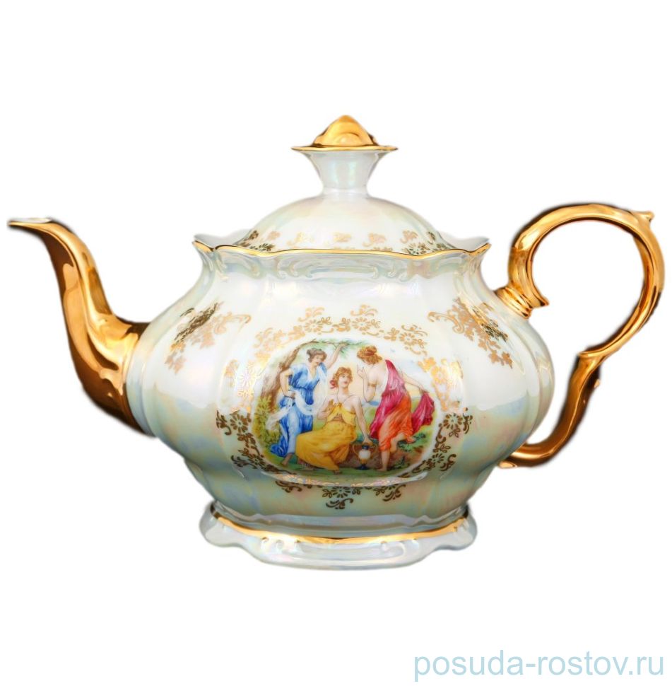 Заварочный чайник 1,2 л "Магнолия /Мадонна перламутр" / 119272