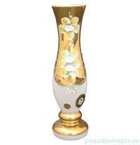 Ваза для цветов 20 см &quot;Лепка белая&quot; E-V / 049082