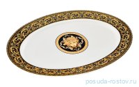 Блюдо 35 см овальное &quot;Сабина /Версаче /Шоколадная лента&quot; / 158976