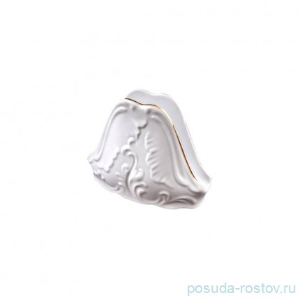 Салфетница 12 х 6 х 9,5 см &quot;Рококо /Отводка золото&quot;  / 109958