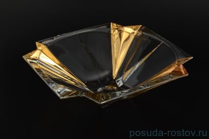 Ваза для фруктов 33 см &quot;Метрополитэн /С золотом&quot; / 096684