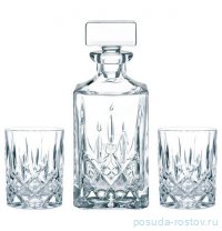 Набор для виски 3 предмета (графин 750 мл + 2 стакана по 295 мл) &quot;Noblesse&quot; / 375374