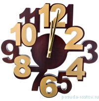 Часы настенные 34 см кварцевые &quot;ЦИФРЫ&quot; / 187964