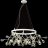 Люстра 45 рожковая &quot;FIORITA&quot; LED / 302724