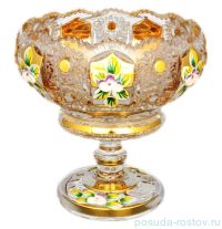 Вазочка 15 см н/н &quot;Хрусталь с золотом&quot; / 049198