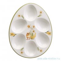 Блюдо для яиц 20,5 х 16 х 2,5 см &quot;Sunday&quot; / 367521