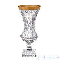 Ваза для цветов 34 см н/н &quot;Роза /Золотой кант&quot; / 285389