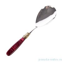 Столовый прибор Ложка для салата &quot;D&amp;D /Ишиа&quot; цвет бордовой жемчужины / 159793