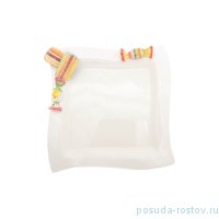 Блюдо 23 см квадратное &quot;christmas world /sweet candies&quot; / 270957