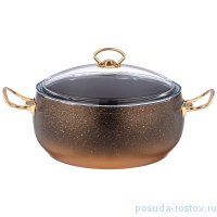 Кастрюля 26 х 12 см со стеклянной крышкой 5,5 л &quot;agness /mercury&quot; / 230277