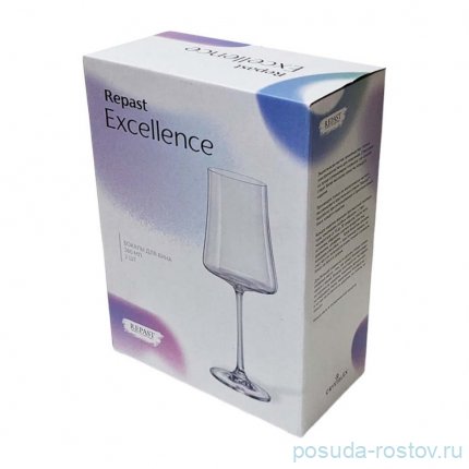 Бокалы для белого вина 360 мл 2 шт &quot;Excellence /Без декора&quot; / 355044