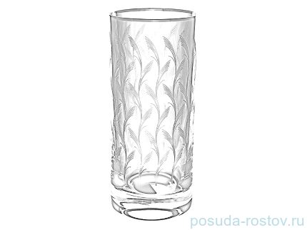 Стаканы для воды 300 мл 6 шт &quot;Гольф /Платиновые веточки&quot; / 018158
