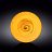 Тарелка 25,5 см глубокая жёлтая &quot;Spiral&quot; / 261607