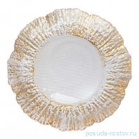 Тарелка 21 см &quot;Bohemia gold&quot; (4шт.) / 360462