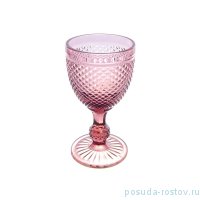 Бокал для сока 1 шт &quot;Royal Classics /Мелкий ромб /розовый&quot; / 272685