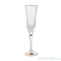 Бокалы для шампанского 180 мл 6 шт &quot;Адажио /Отводка платина&quot; / 182847