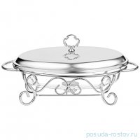 Мармит 2,4 л овальный silver Agness / 336635