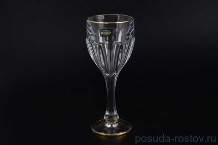 Бокалы для красного вина 290 мл 6 шт &quot;Сафари /Отводка золото&quot; R-G / 098261