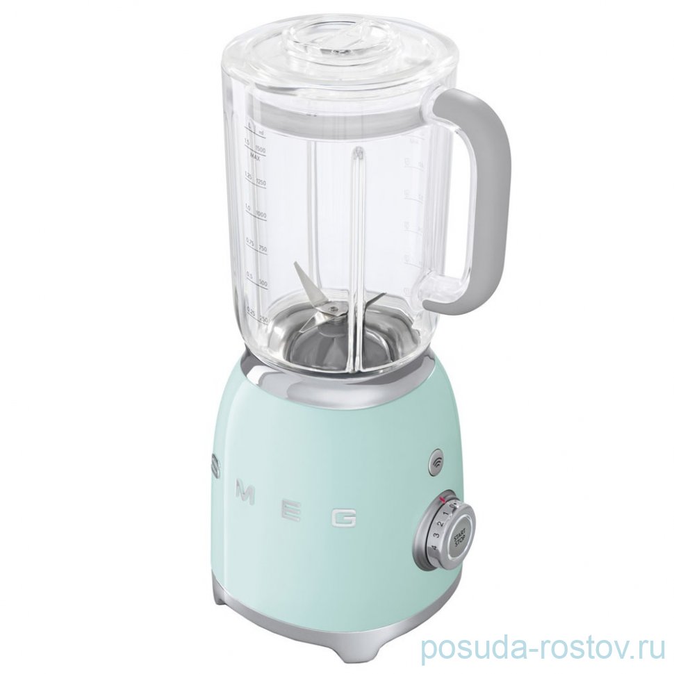 Блендер 1,5 л 800 Вт пастельный зеленый "Smeg"  / 277666