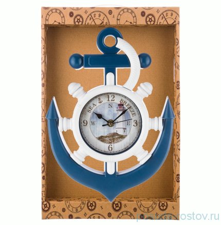 Часы настенные 33 х 24 х 4,5 см кварцевые &quot;ANCHOR&quot; / 197440