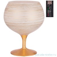 Ваза для цветов 30 см н/н &quot;Globo julia gold white&quot; / 288727