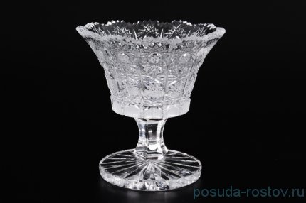 Вазочка 12 см н/н &quot;Хрусталь резной&quot; / 028436