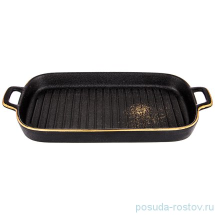 Блюдо для запекания 28 см прямоугольное с ручками &quot;Midnight gold&quot; / 236780