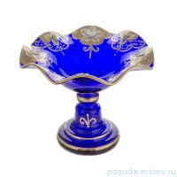 Конфетница 18 см н/н волна &quot;Лепка синяя&quot; / 069771
