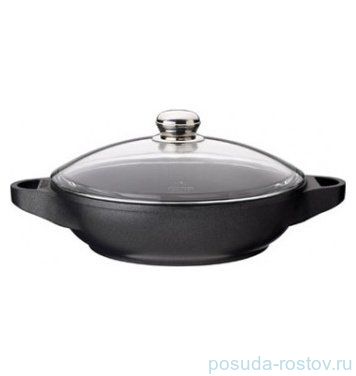 Сотейник 24 см с крышкой литой "Risoli /Fusion Steel" / 154518