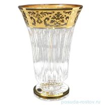 Ваза для цветов 35,5 см н/н &quot;Max Crystal /Золото&quot; / 131421
