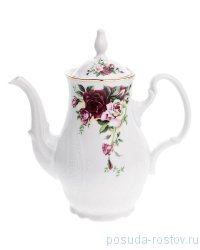 Кофейник 1,2 л &quot;Бернадотт /Английская роза /отводка золото&quot; / 253816