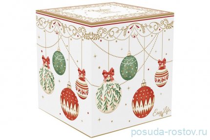 Кружка 275 мл &quot;Christmas Eve /Новогодние шары&quot; (подарочная упаковка) / 362187