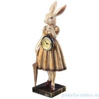 Фигурка с часами 13 х 11 х 35 см &quot;английская коллекция /крольчиха&quot; / 227467