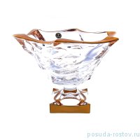Ваза для фруктов 29,5 см н/н &quot;Фламенко /Crystal Heart /Матовое золото&quot; / 153889