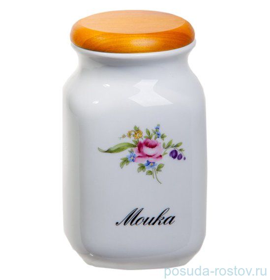 Банка 1 л  Мука "Полевой цветок" / 013262
