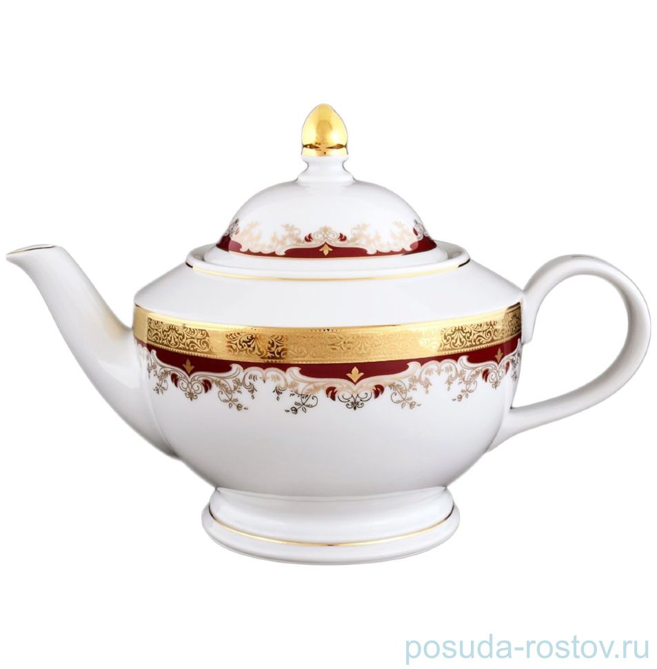 Заварочный чайник 1,2 л "Кристина /Лилии на красном" / 056223
