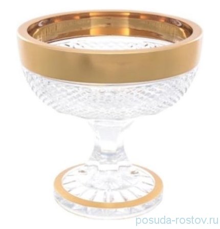 Конфетница 11,6 см н/н &quot;Bohemia gold /Матовое золото&quot; / 143926
