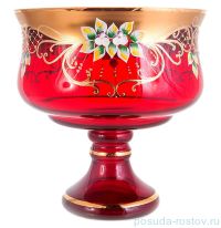 Ваза для фруктов 28 см н/н &quot;Лепка красная /6111&quot; / 119488