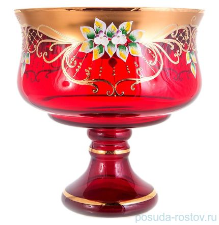 Ваза для фруктов 28 см н/н &quot;Лепка красная /6111&quot; / 119488