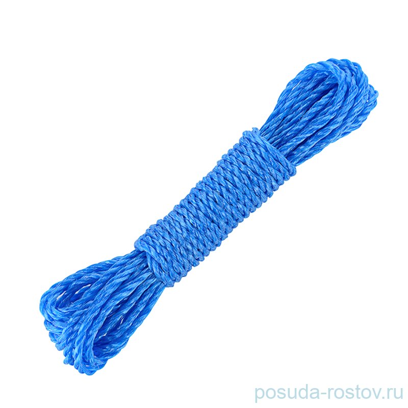 Бельевая веревка, 10 м / ассорти / 294069