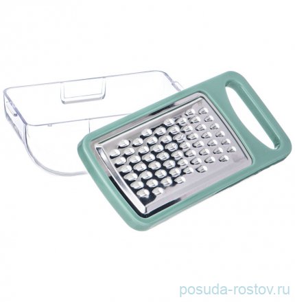 Терка с контейнером 13,4 х 6 х 4 см Agness / 338259