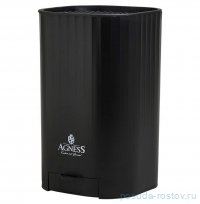 Подставка для ножей 13,6 х 14,6 х 23 см с точильным камнем Agness  / 378420