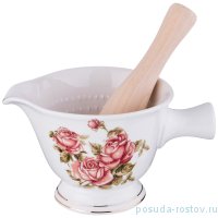 Ступка с пестиком 16 х 11 х 9 см &quot;Корейская роза&quot; / 255898