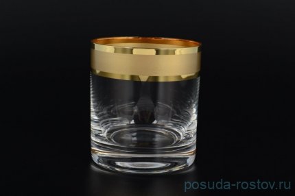 Стаканы для виски 6 шт &quot;Матовая полоса /золото&quot; B-G / 097312