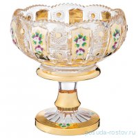 Конфетница голден диаметр=18,5 см. высота=20 см. (кор=6шт.) / 367326