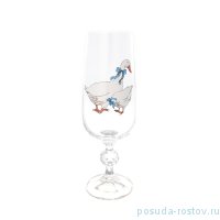 Бокалы для шампанского 180 мл 6 шт &quot;Клаудия /Гуси&quot; AS Crystal  / 212484